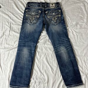 Rock Revival jeans slim straight size 29 blue washed
